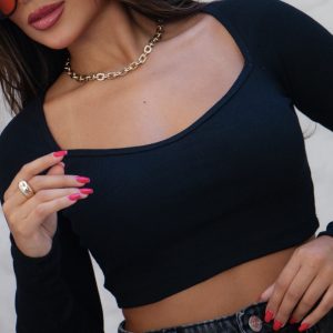 Cropped Luiza - Preto